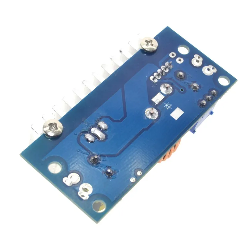 AEAK DC-DC Boost Converter Non-isolated Step-Up Power Supply Module With Heat Sink Adjustable 4.5V-32V to 5-42V 6A Free Shipping