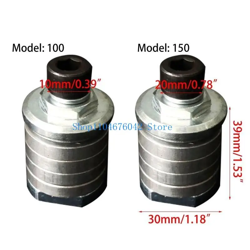 5asd M14 Grinder to Grooving Machine Adapter Conversion 100/150 Type Lock Flange Inner Outer for Slotting