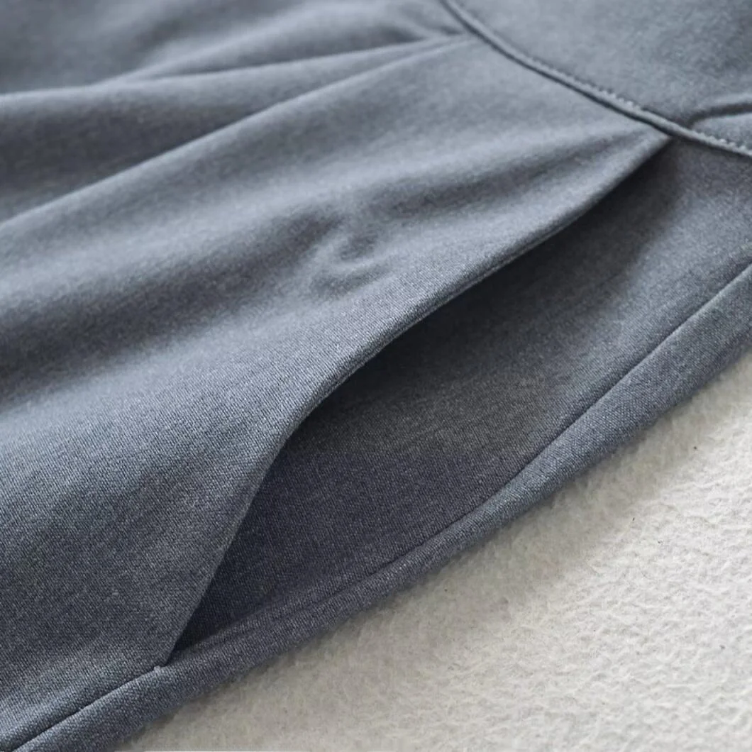 High Waist Loose Fit Lace Detailing Casual Straight Leg Trousers Women's Spring Autumn Wide Leg Floor Length Pants