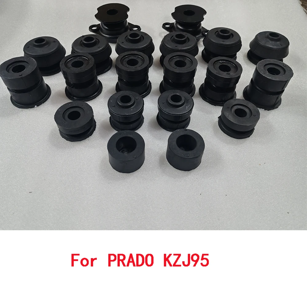 Whole Car Frame Buffer Rubber Cushiion Sub-Assy For Toyota Land Cruiser Prado Hilux Surf 4Runner KZJ95 KZN185 1996-2000