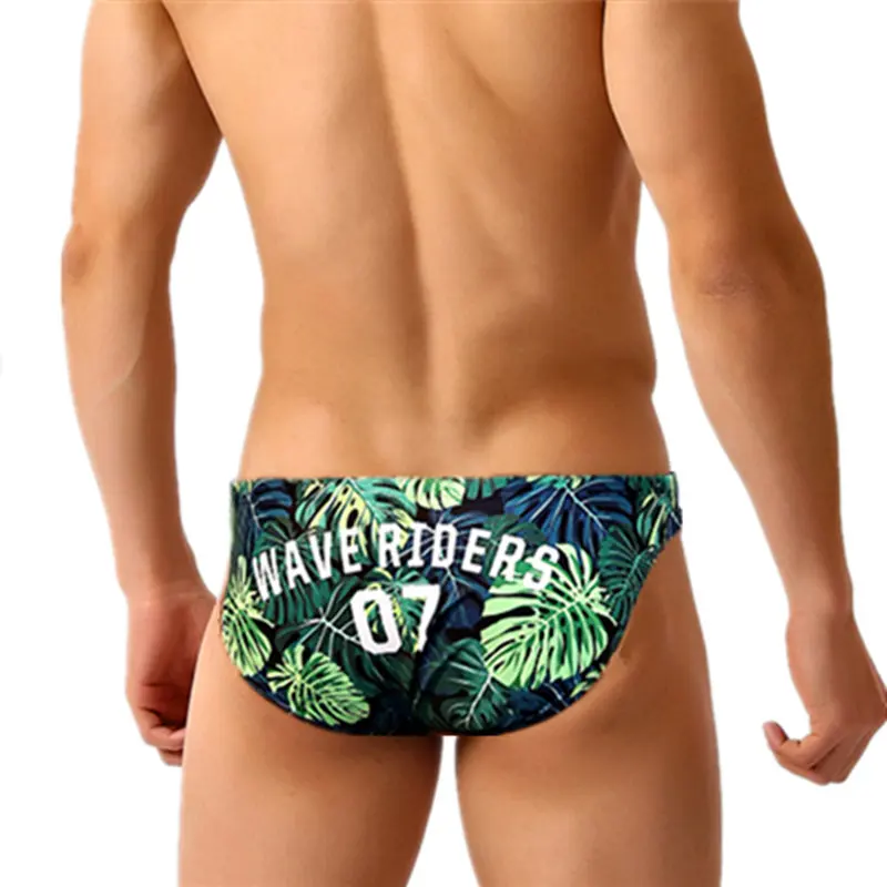 Sexy Herren-Badehose, Bikini-Schwimmhose, Strandshorts, Brasilianischer Badeanzug, Desmiit Bademode Sunga GreatAsia – Detail 5