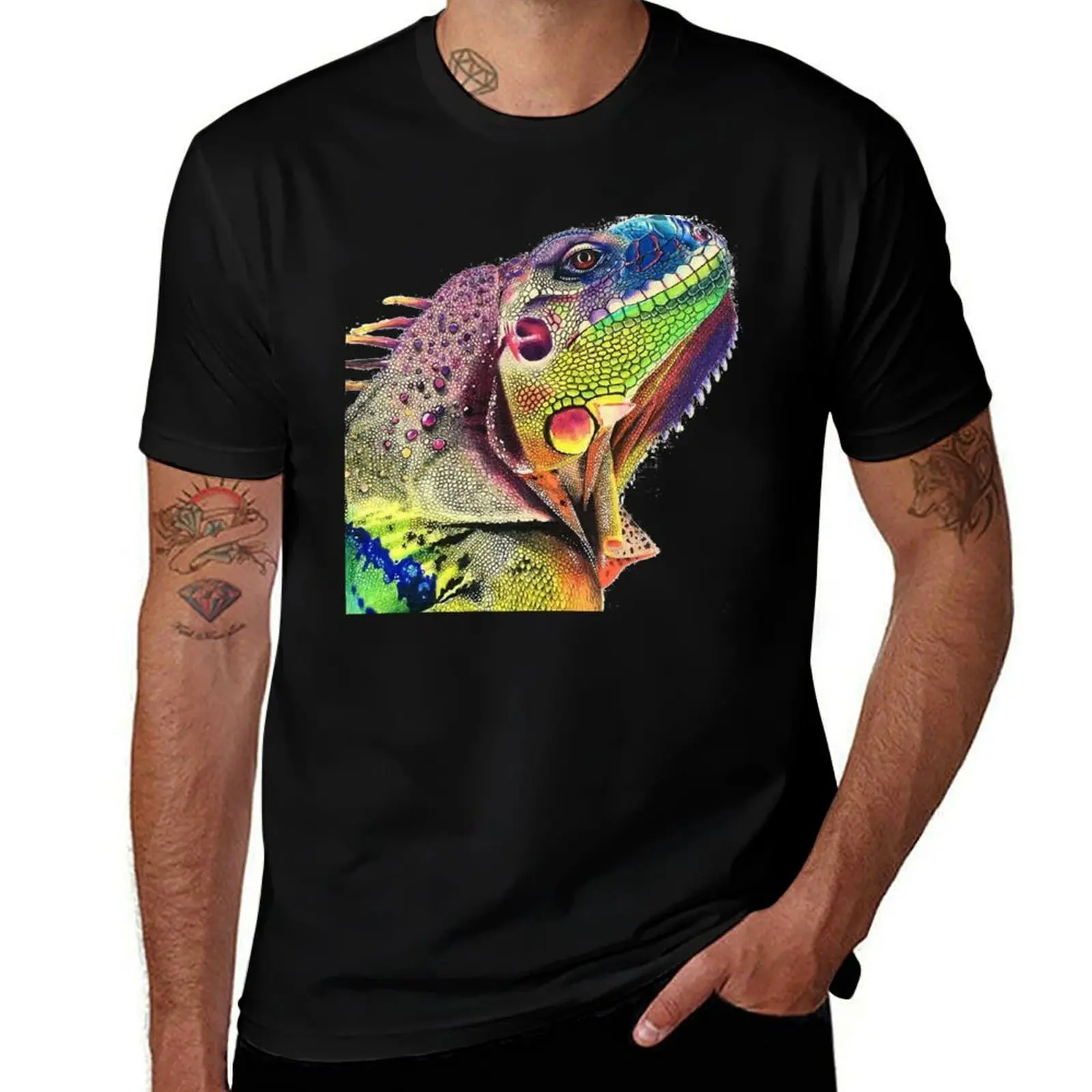 

Awesome Iguana Shirt - Gift For Iguana Reptile Lizard Lovers T-Shirt man t shirt cotton t shirt man designer T-Shirt