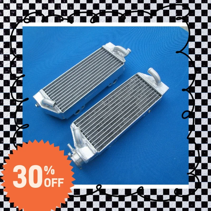 

For 1998-2007 KTM 125/200/250/300 SX/EXC/XC/MXC Aluminum Radiator Cooler Cooling Coolant 1998 1999 2000 2001 2002 2003 2004 2005