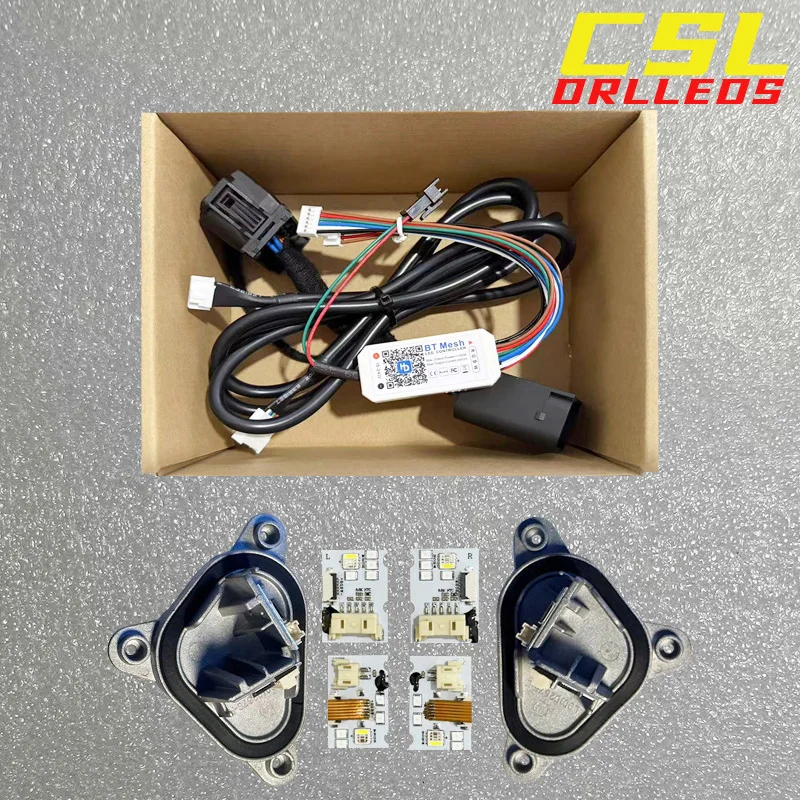 RGBW For BMW M2 F87 LCI 2 series F22 F23 M240i RGB multicolor LED Boards DRL Module daytime running lights 2018-2020