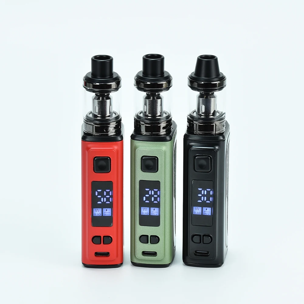 Wolfcoolvape-Kit de vaporisateur électronique UP Laguna, 120W, 120 mAh, écran OLED, 1800 ml, atomiser