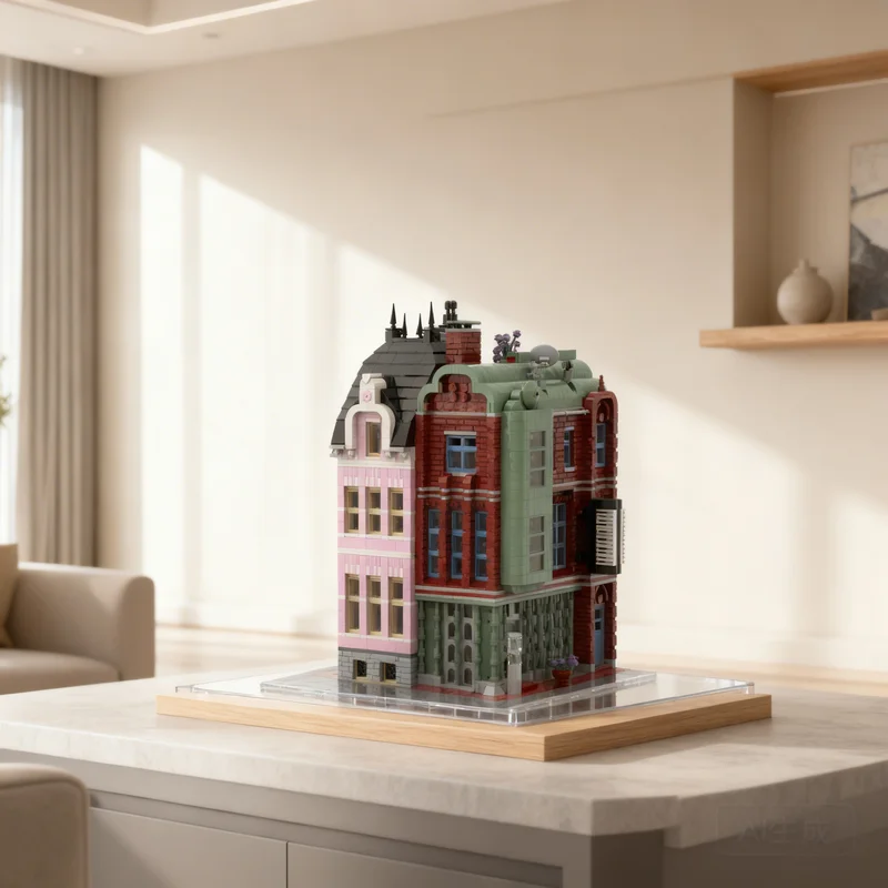 

3007pcs MOC Music Store Modular Streetscape Model Building Blocks Architecture Toys Christmas Gifts Education Kids DIY