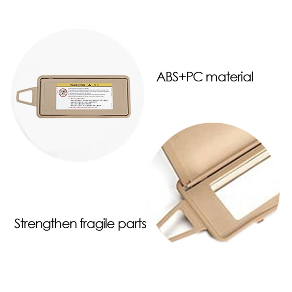 

Car Sun Visor Guard Sun Visor Rearview Mirror Cover Replacement For Mercedes-Benz S-Classw220 1998-2005 Beige Left&Right
