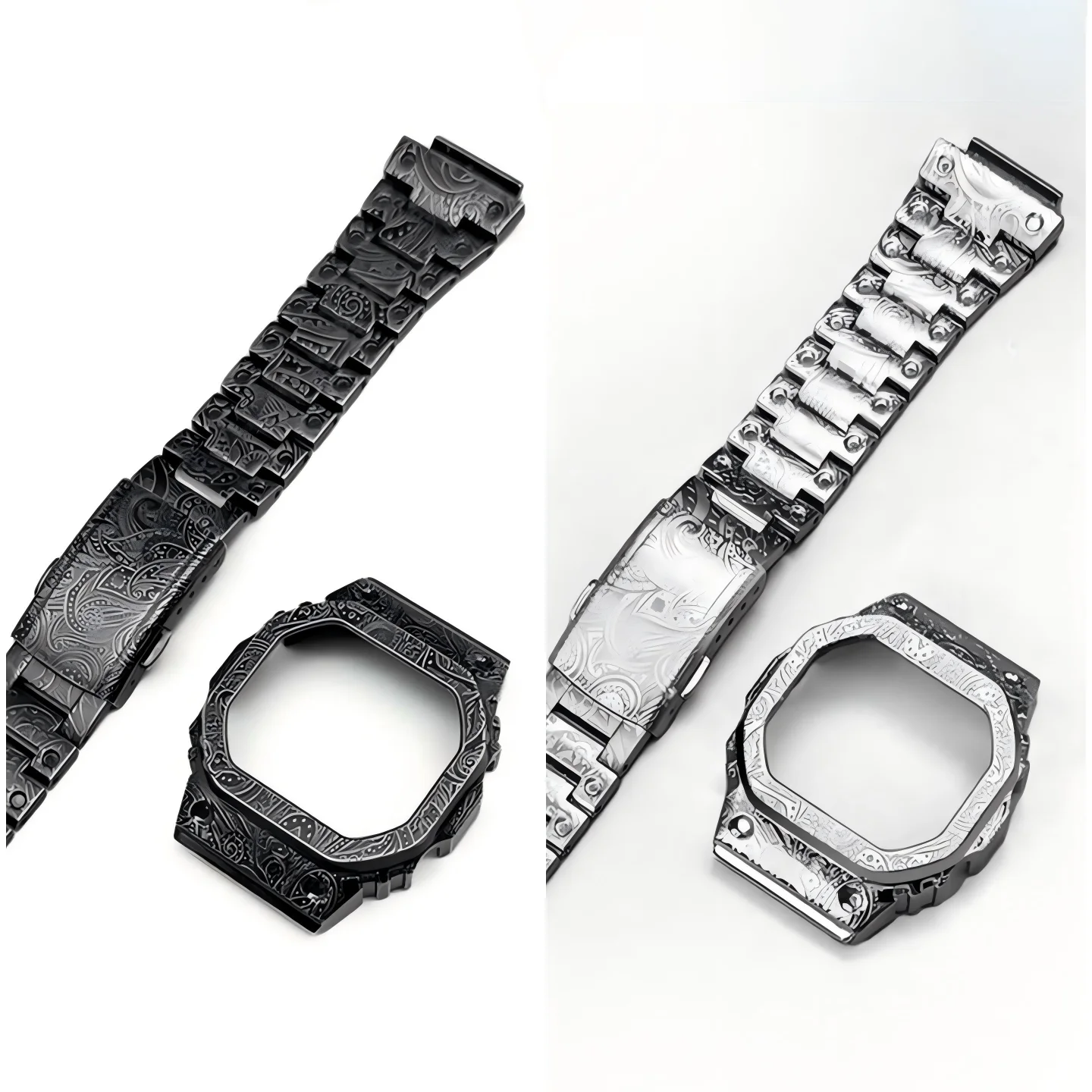 Juego modificado de acero inoxidable 304 para Casio G-SHOCK DW-H5600, caja de correa de metal, dw-h5600 con herramienta de tornillo, accesorios de pulsera para hombre
