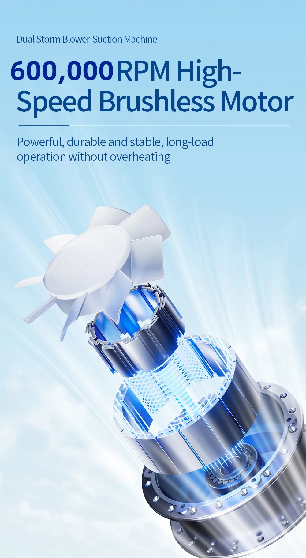 

Portable HandHeld Turbo Fan 100 Gear Speed Wind 600000 RPM USB Rechargeable Long Endurance Outdoor Cooling Fan with Display