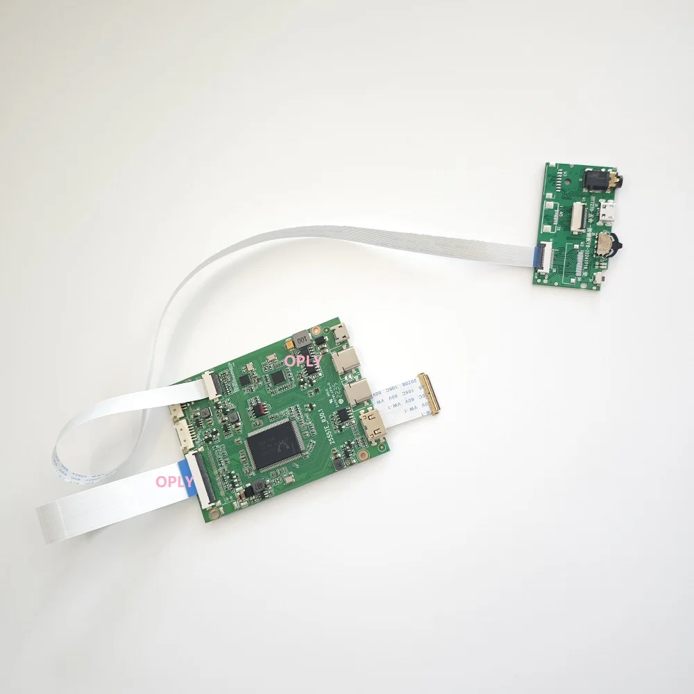 

2 TYPE C Mini HDMI-совместимая плата контроллера EDP для LP173WD1-TPE2 LP173WD1-TPE1 17,3 дюйма, 1600 × 900, комплект светодиодного экрана