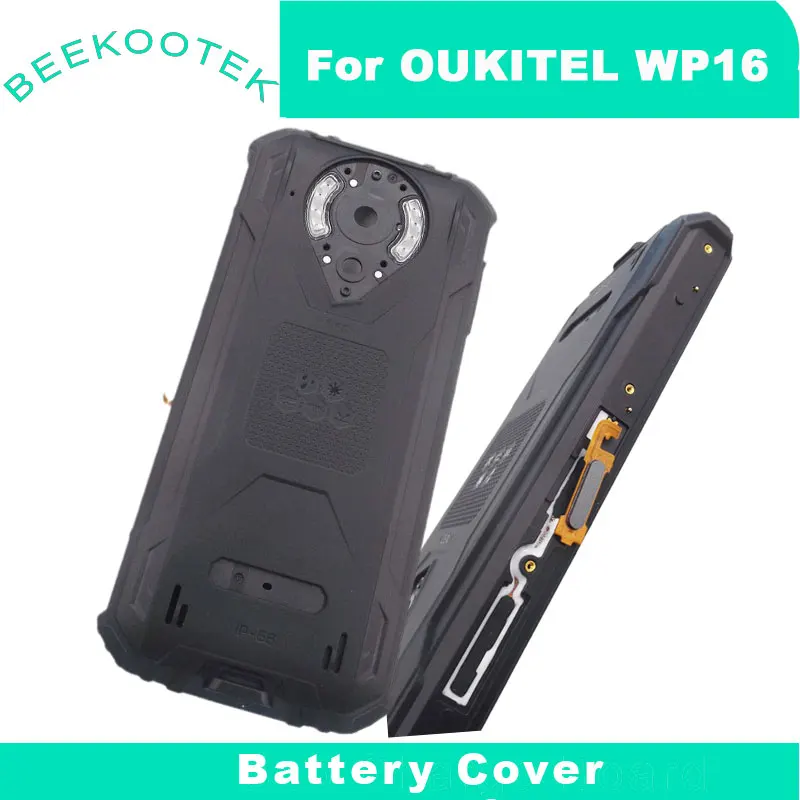 

Original OUKITEL WP16 Battery Cover Back Cover Fingerprint with Receiver Repair Replacement Accessories For OUKITEL WP16 Phone