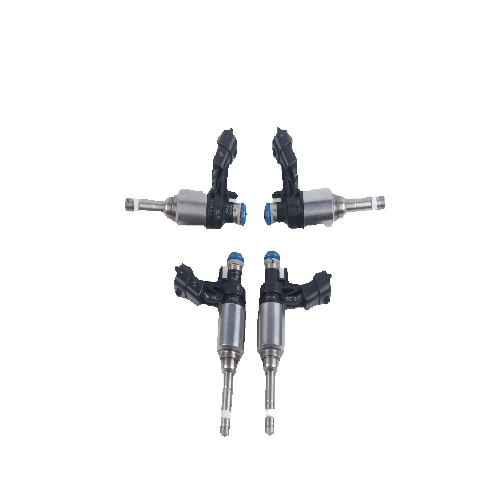 4 Uds inyectores de combustible FJ1146 para Kia Rio Soul Accent Veloster 1.6L 2012-2017 35310-2B130