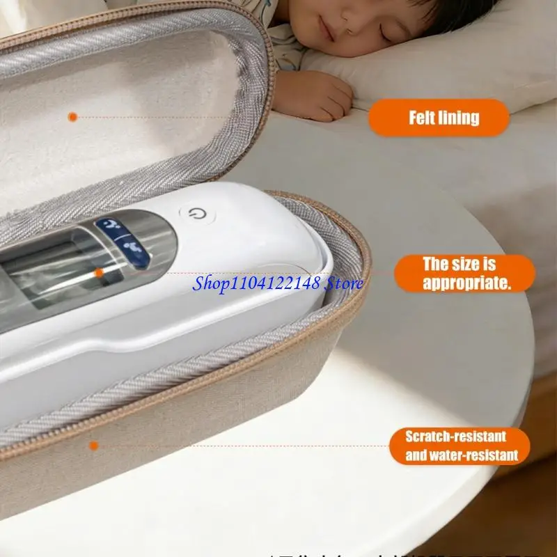 P9FA Stylish Organiser Case for IRT6520 Ear Thermometers Modern Look Practical Use