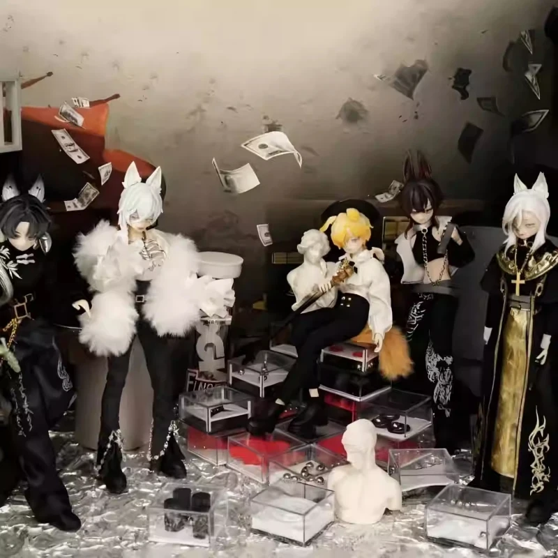 

Коллекционная шарнирная кукла Jidong Shunxi 8-й серии BJD/MJD, Сицилия, в слепой коробке, на блистере, из ПВХ, с нарядом, подарок для девочек