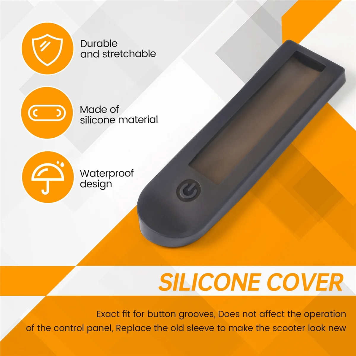 Scooter Waterproof Silicone Case for MAX G30 Dashboard Panel Circuit Board Cover Fixing Scratch Protection