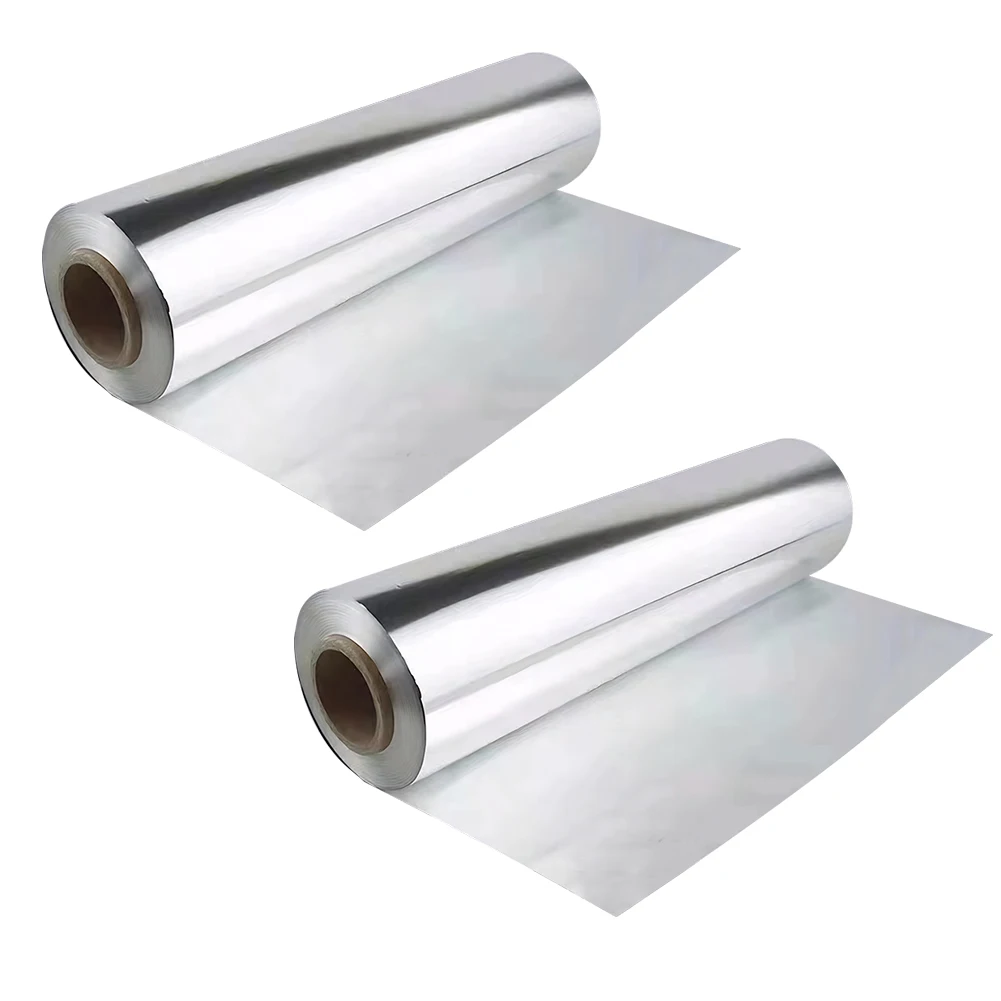 1 Pack  Heavy Duty Aluminium Foil 12.2x1.65in Food Grade Disposable Tinfoil for Storing Cooking Food