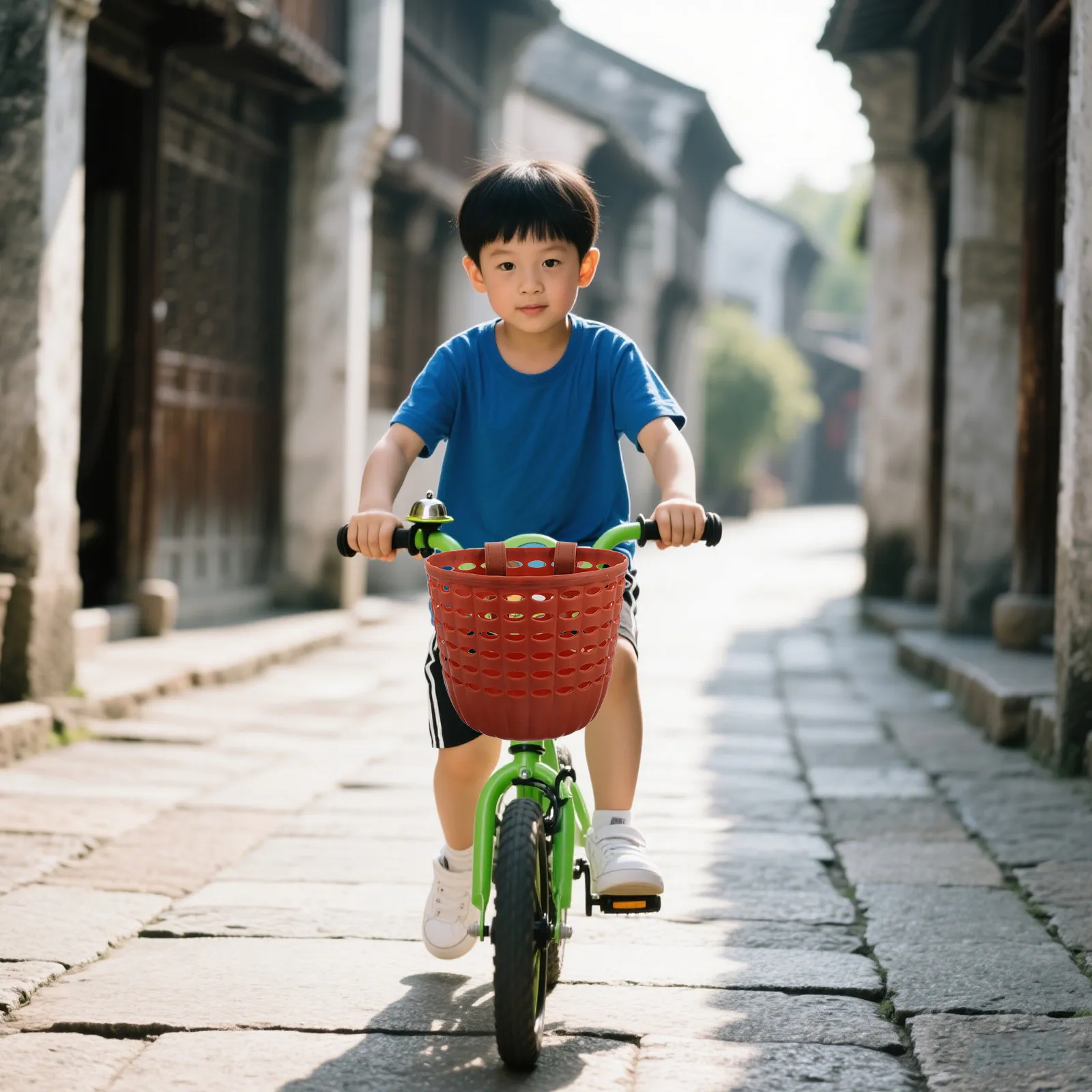 

2Pcs Bike Basket Plastic Front Handlebar Basket for 's Bicycle Scooter Tricycle Outdoor Adventure Cycling