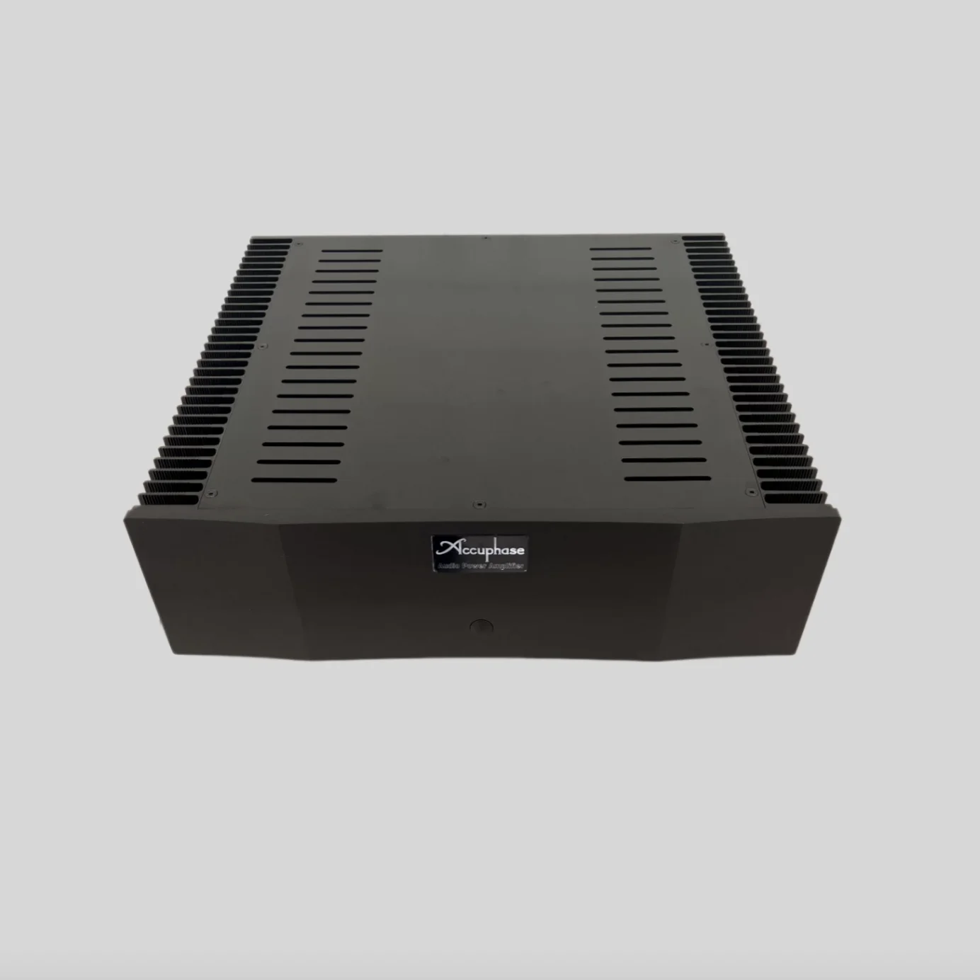 435*150*418mm Accuphase‑style All Aluminum Class‑A Pure Post‑Stage Amp Chassis, Dual‑Side Heat‑Sink, Home DIY Hi‑Fi Enclosure