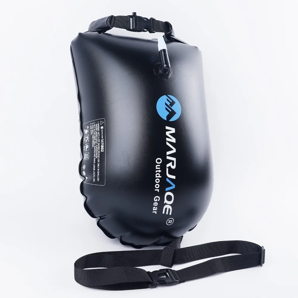 Borsa galleggiante borsa impermeabile per il nuoto con cintura separazione dell'acqua di grande capacità borsa asciutta portatile separazione bagnata secca