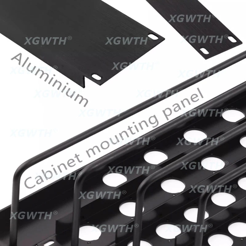 1U 2U Rack Patch Panel HD-SDI 3G-SDI BNC Video Cabinet Jumper Connnector 2 6 8 10 16 24 32 Way Channel Audio Studio DJ Equipment