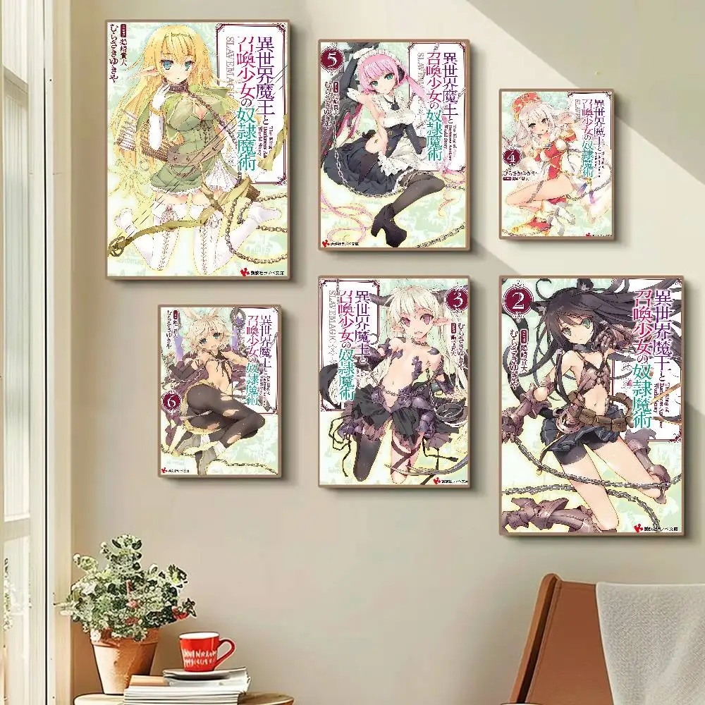 Anime How Not To Summon A Demon Lord Anime Poster Wall Art For Home Bar Cafe Movie Theater Decor DIY Vintage Print For Un