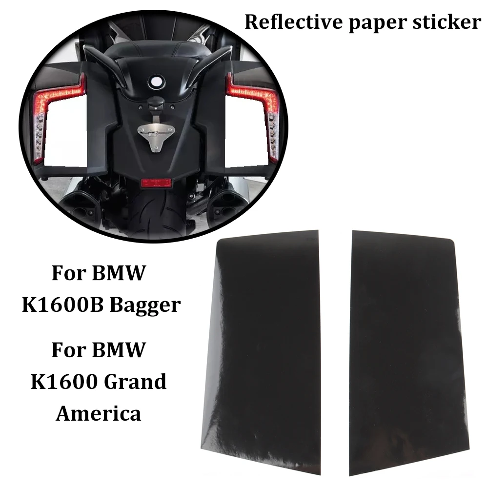 NEW For BMW K1600 Grand America Motorcycle Reflective Paper Sticker Decal Self-adhesive Side Luggage For BMW K1600B Bagger