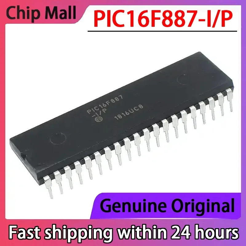 PIC16F887-I/P PIC16F887 Microcontrolador Integrado de 8 Bits en Formato DIP-40