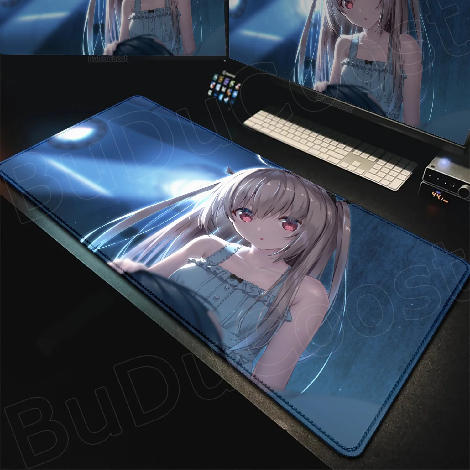

Aytorius - My Beloved Time HD AnimeGaming Mat Large Mousepad Keyboard XXL Carpet Computer Table Surface Non Slip Base and Stitch