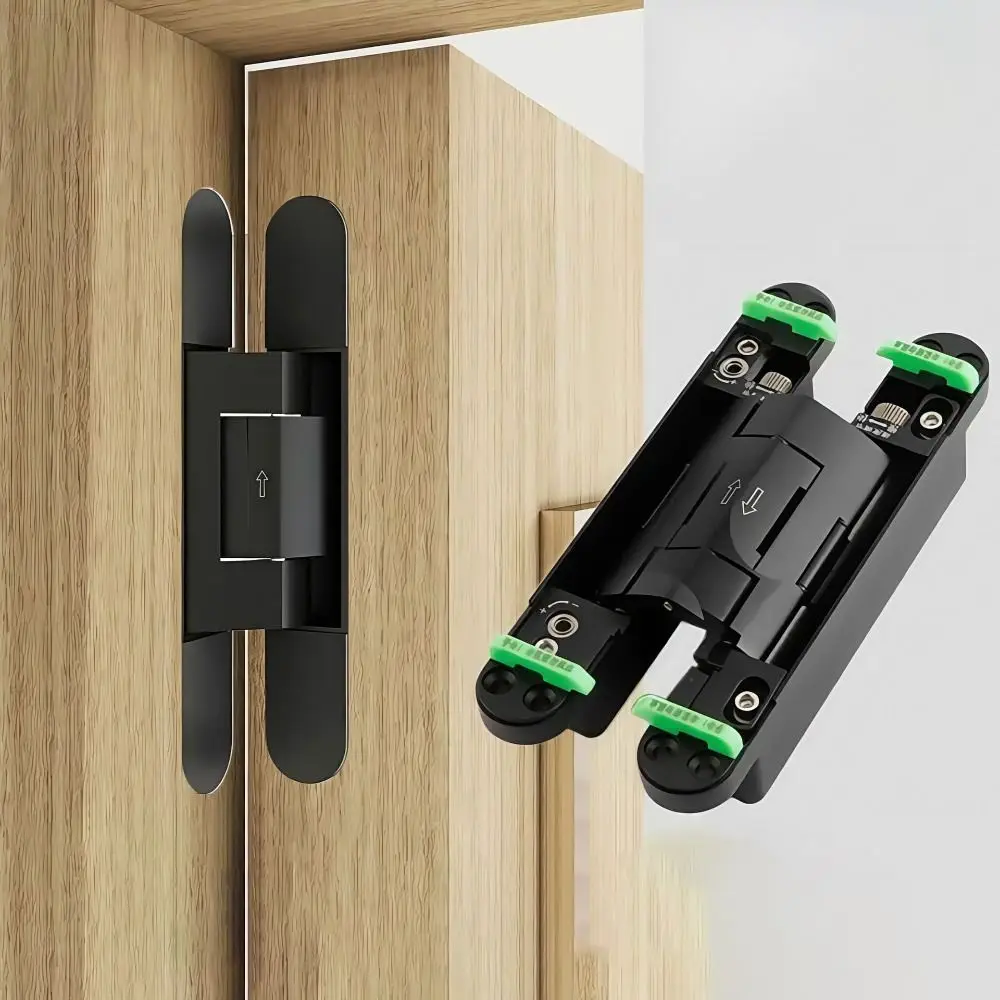 المفصلي الهيدروليكي القابل للتعديل والتركيب غير المرئي، مفصل الباب غير المرئي، تجهيزات الأثاث القابلة للتعديل