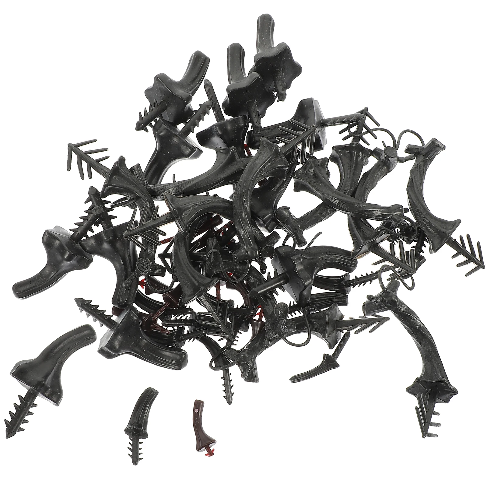 

48pcs PumpkinStems92mm65mm40mm37mmBrownDIYCraftHalloweenThanksgivingPumpkinSuppliesPlasticStemsDollAccessories