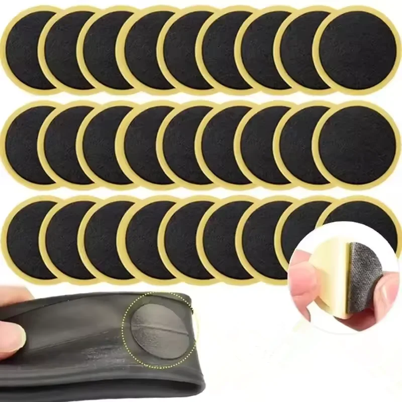 30/20/10PCS Bicycle Glue-free Tire Patches Tool Quick Repairing Tyre Protection Patch Adhesive Quick Drying Bike Accessories - view 5