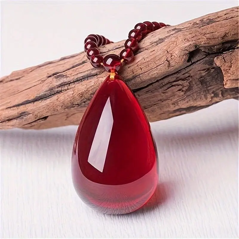 Classic Simple Water Drop Pendant, Suitable for Both Men and Women, Daily Simple Second-generation Handicrafts