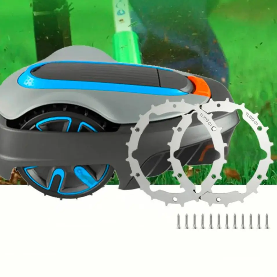 212mm Non-Slip Traction Wheel Nail Kit for Gardena Sileno City Robotic Lawn Mower Repair Accessories Mower Spikes Traction Aids