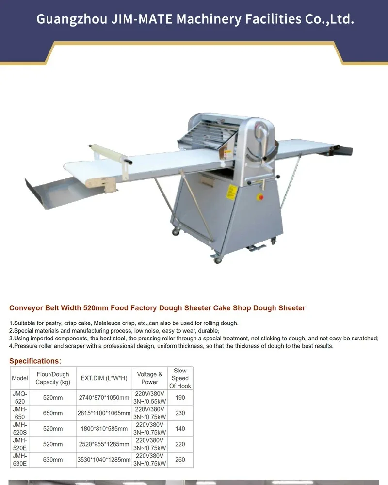 Cross-border Special Offers Commercial Croissant Machine Equipment Pastry Dough Sheeter for Pastry Industrial Baking Oven