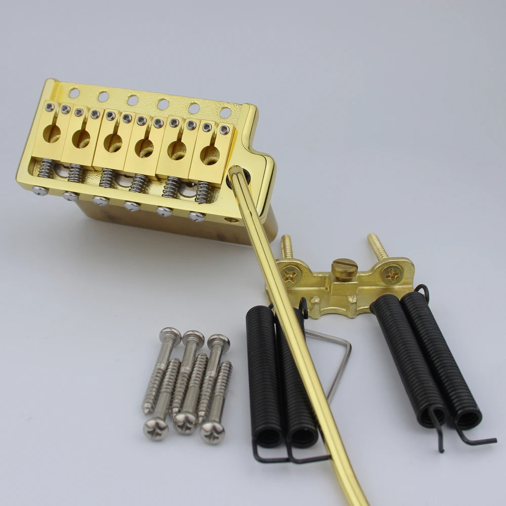 1 Set Brass PRS Style Tremolo Guitar Bridge Complete Install Kit For ST Guitar Style