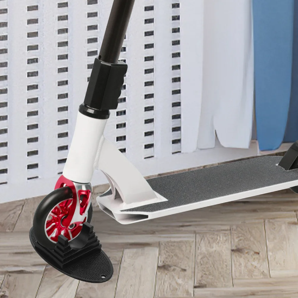 

Portable Stand Wheel Pad For Outdoor Parking Plastic Kick Scooter Holder Support Rack Electric Scooter Accessories