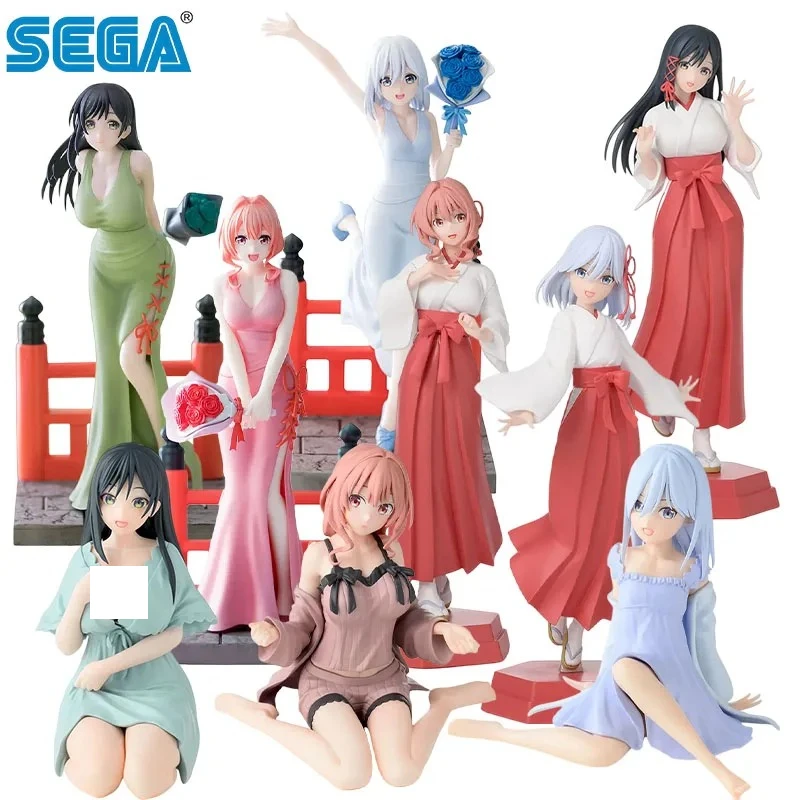 

In Stock SEGA Genuine Tying The Knot with An Amagami Sister Anime Character for Kids Christmas Gift Collection Action Toys Model