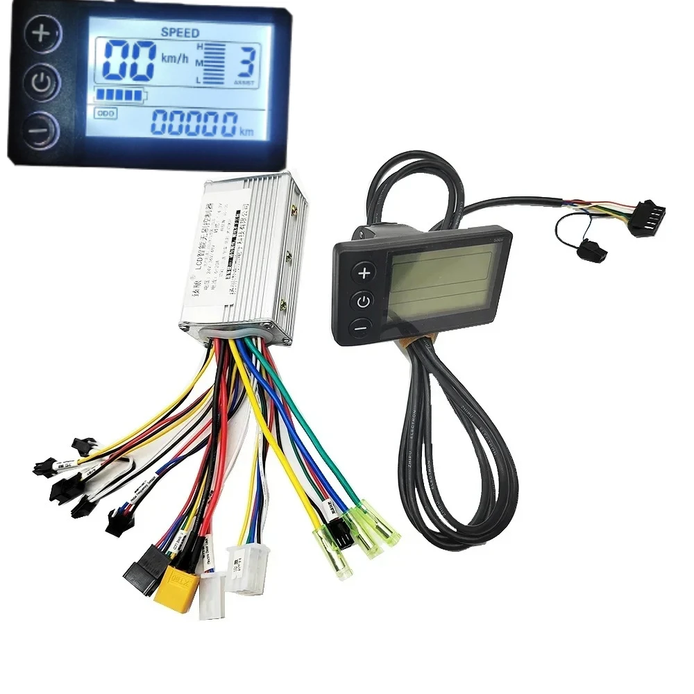 

24V 36V 48V MAX20A E-bike/Electric Scooter Brushless Controller S866 LCD Display for Electric Bike Bicycle