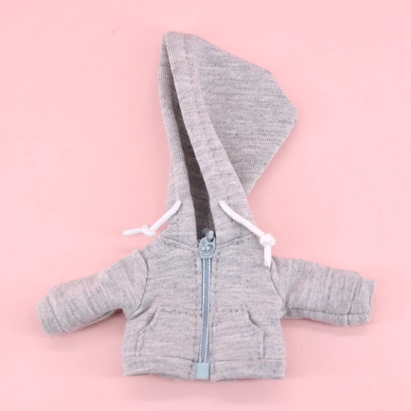 Ob11 Doll Clothes Casual Hoodie Suitable For 1/12BJD Obitsu11 Asi2.0 P9 P10 GSC YMY UFDoll Clothes Accessories