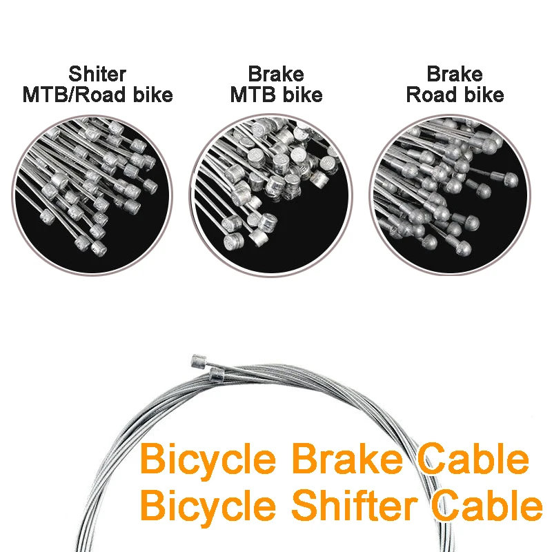 

MTB Road Bike Shifter Brake Inner Cable Bicycle Front Rear Derailleur Shift Cable Brake Cable Inside Line Sets Bike Accessories