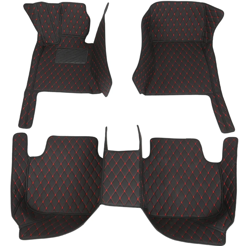 

Custom Leather Floor Mats for Cars Fit 98% Sedan SUV Sports Car Full Coverage All Weather Men Women Protection Non-Slip Leather