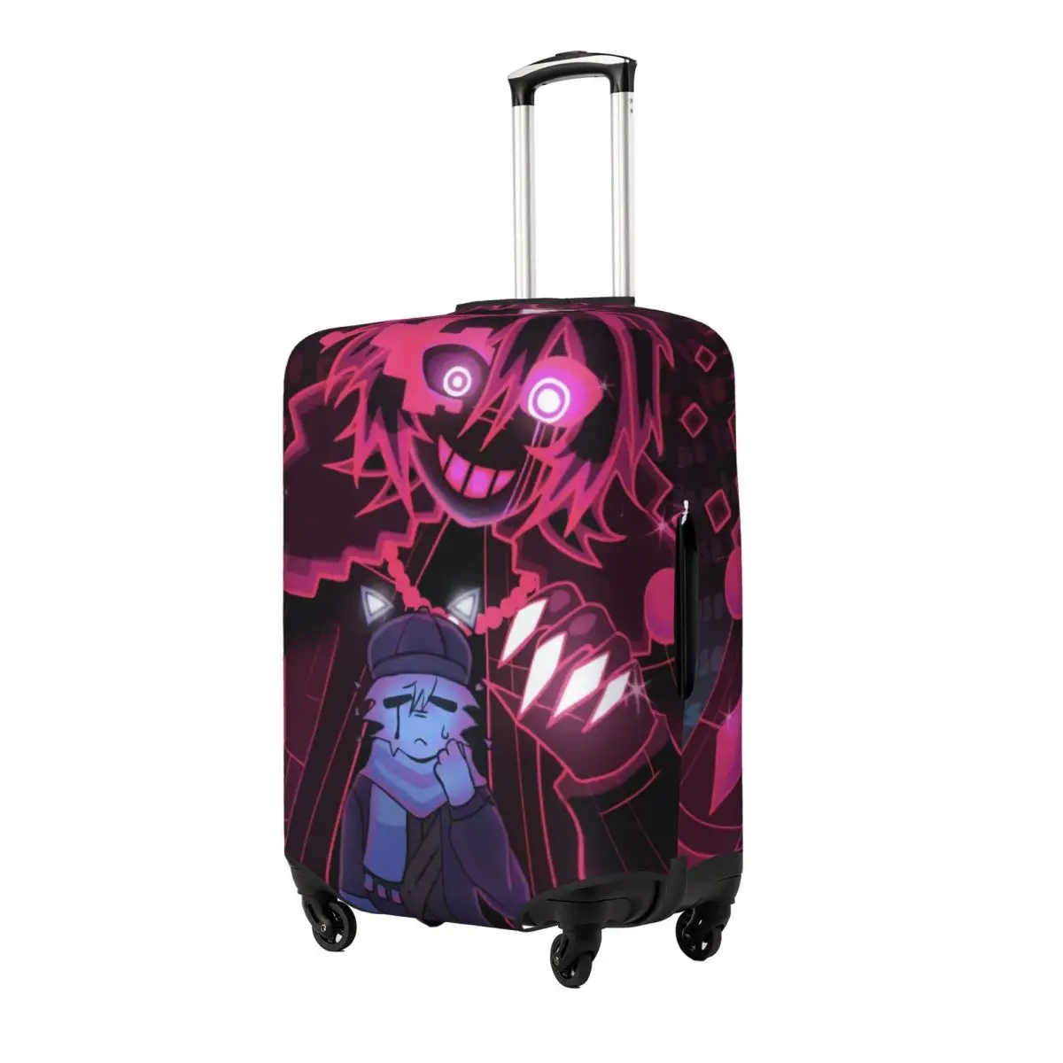 John Doy And Elliot Forsaken Game Suitcase Cover Holiday Useful Luggage Accesories Travel Protection