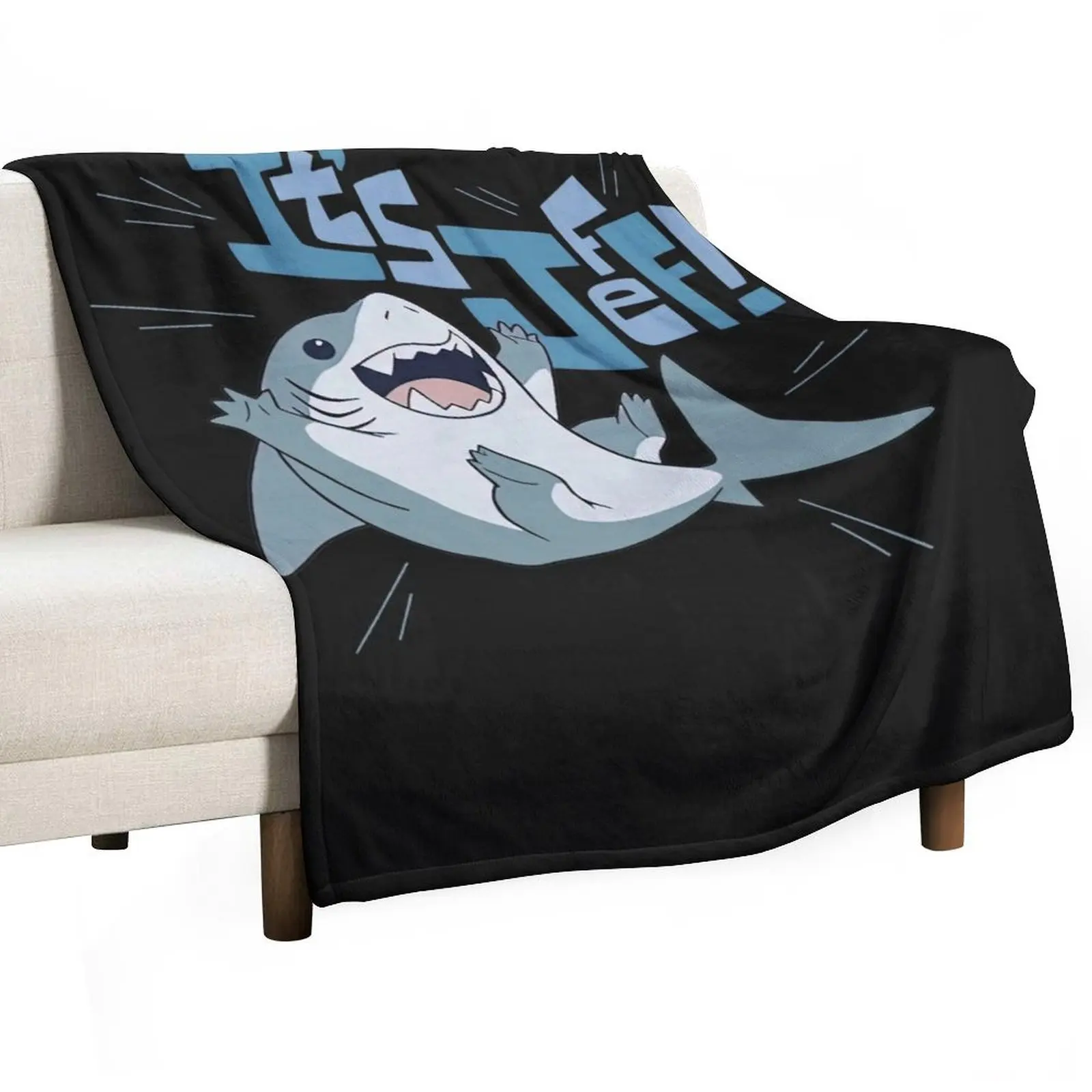 Ita??s Jeff The Landshark Throw Blanket Outdoor Soft Blanket for Picnic Beach Camping