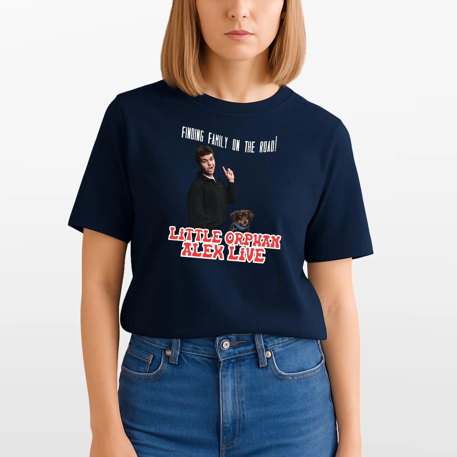 Little Orphan Alex Adults T-Shirt Fun Alex Warren Tee Top New
