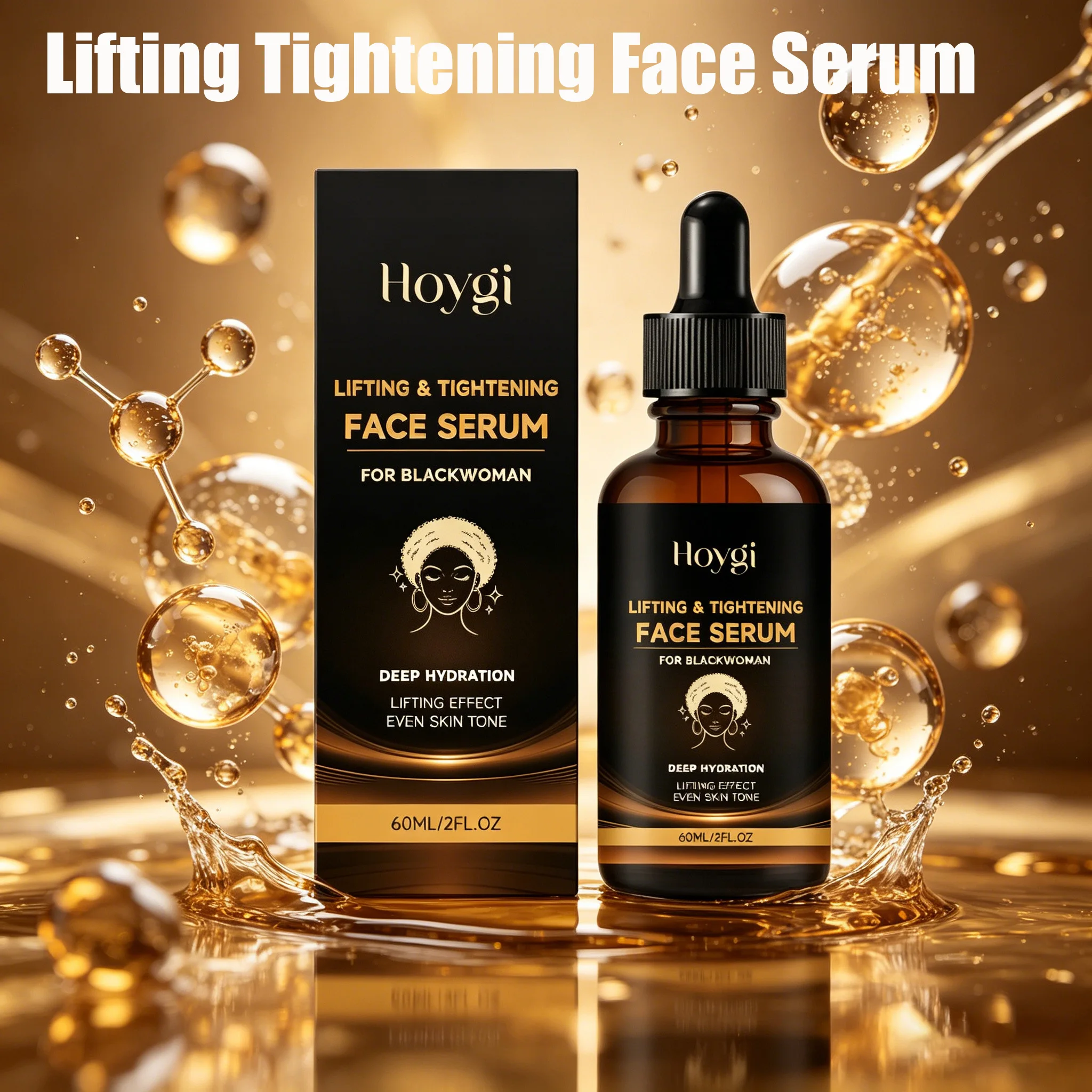 Lifting Tightening Face Serum Brightening Niacinamide & Hyal