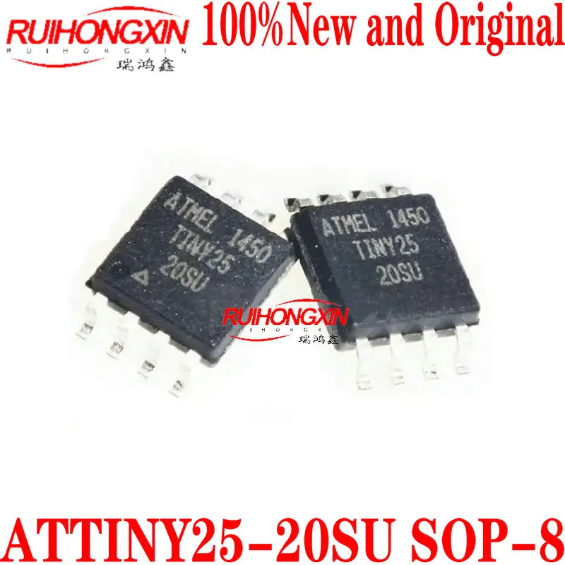 ATTINY25-20SU SOP-8 100%New and Original