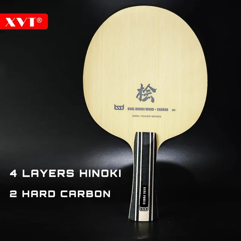 Winoki – Czy XVT Dual HINOKI CARBON Dark Power to prawdziwy przełom w rakietach do tenisa stołowego?
