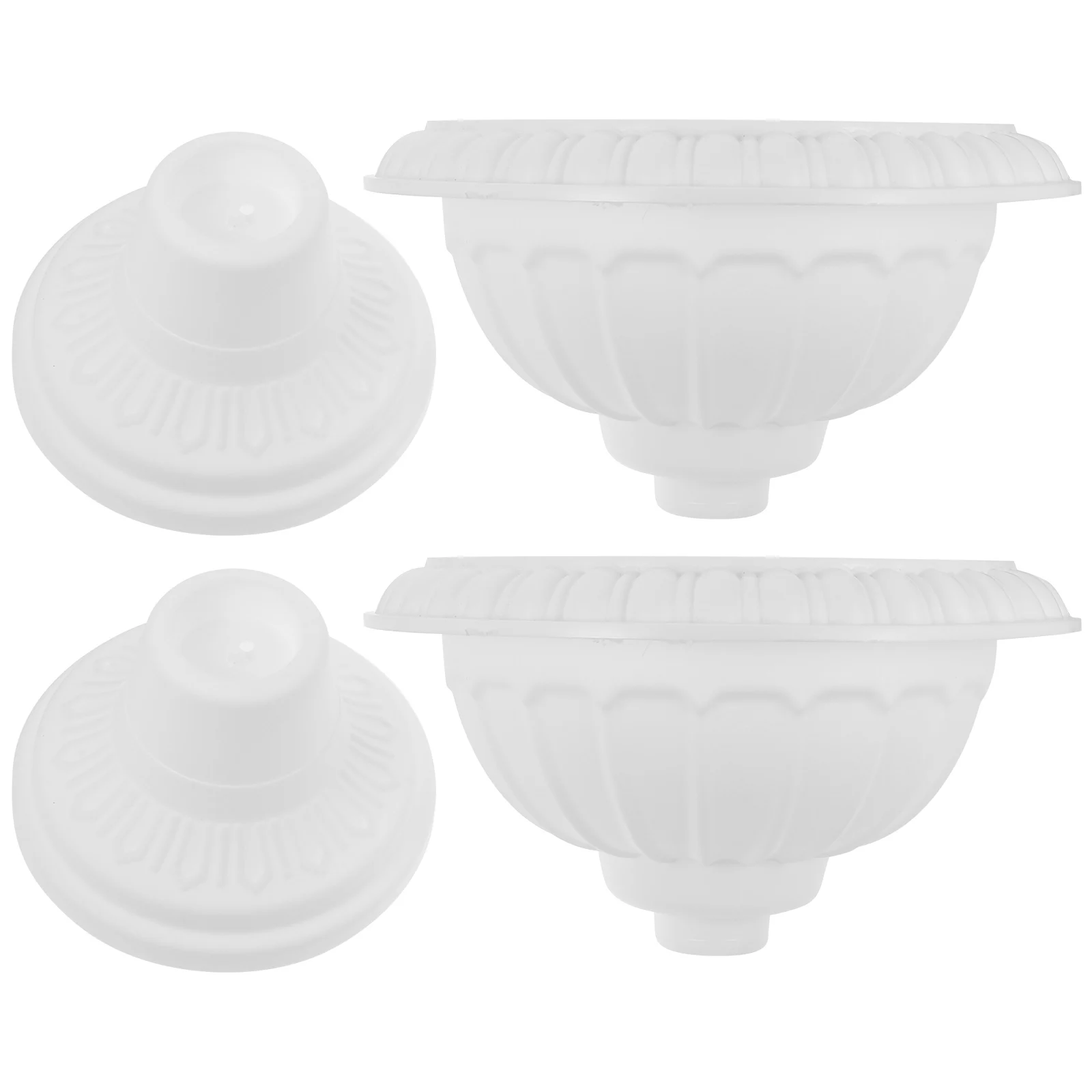 2 pezzi verde balcone vaso da fiori in plastica colonna romana fioriera vasi da fiori giardino domestico esterno interno vivaio Scindapsus