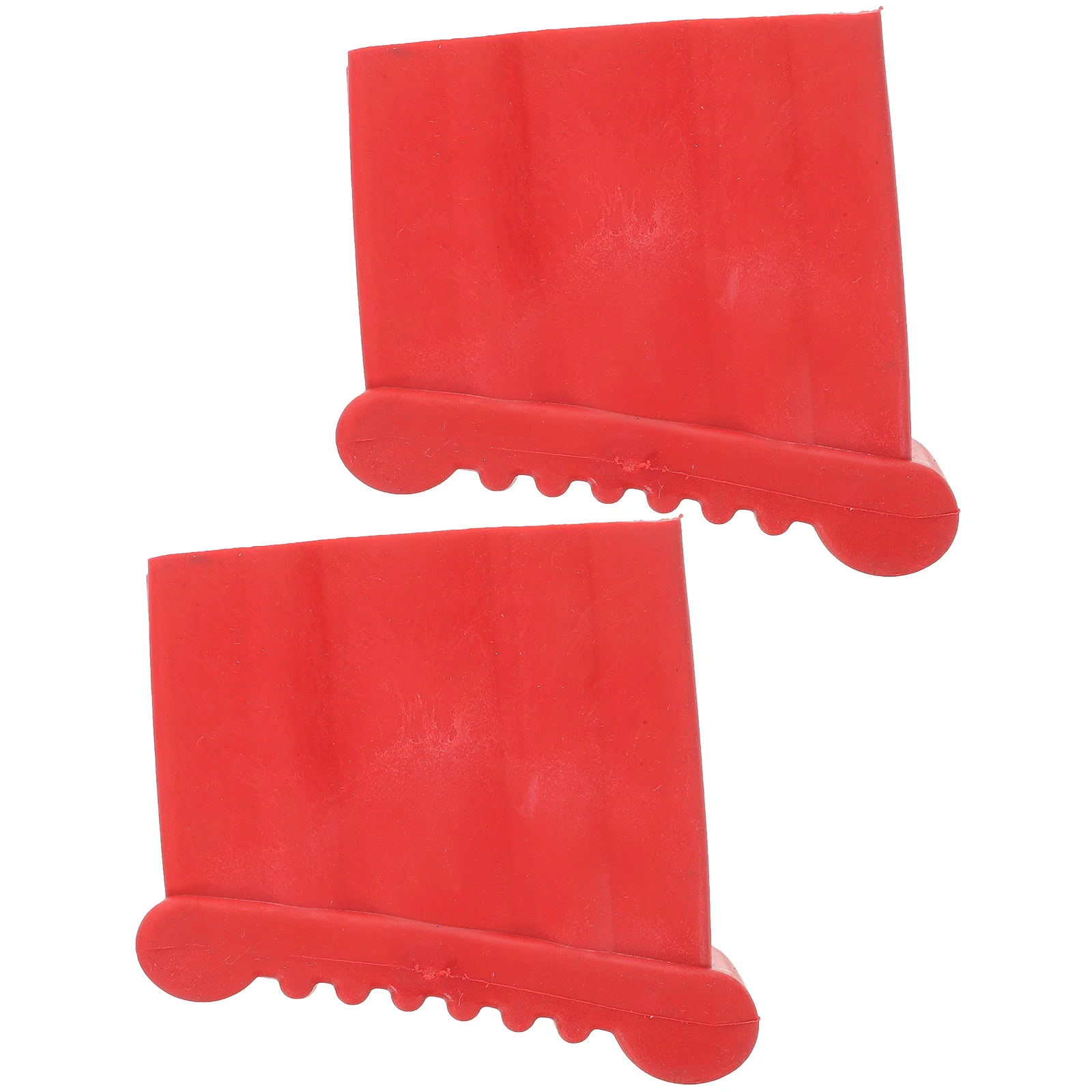 

2 Pcs Nonslip Ladder Feet Pads Step Stool Rubber Cushion Extra Wide Boots Cover Telescoping Aluminum