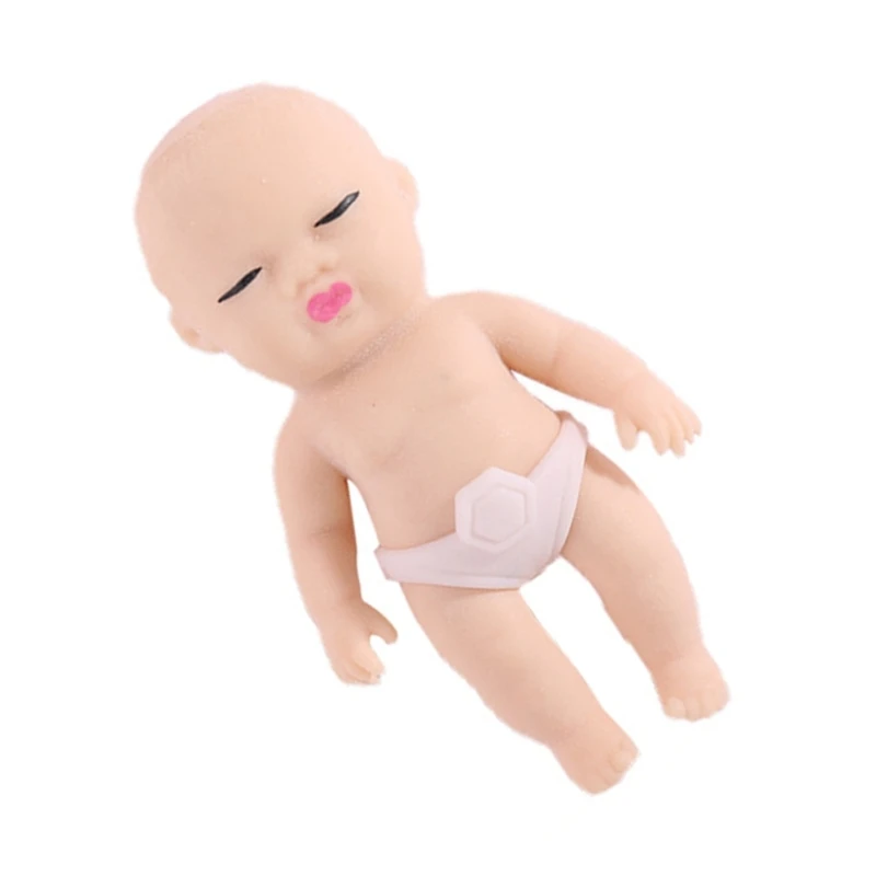 Stress Relief Toy for Adult Stretching TPR Baby Doll Toy Squeeze Fidgets Pinch Toy Children Festival Goodie Bag Fillers